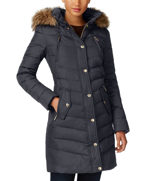 michael kors coats women|michael kors women's fitted jackets.